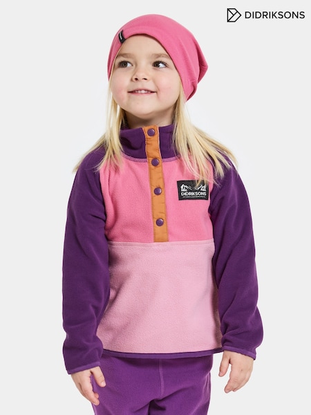 Didriksons Monte Kids Half-Button Fleece (V11754) | €37