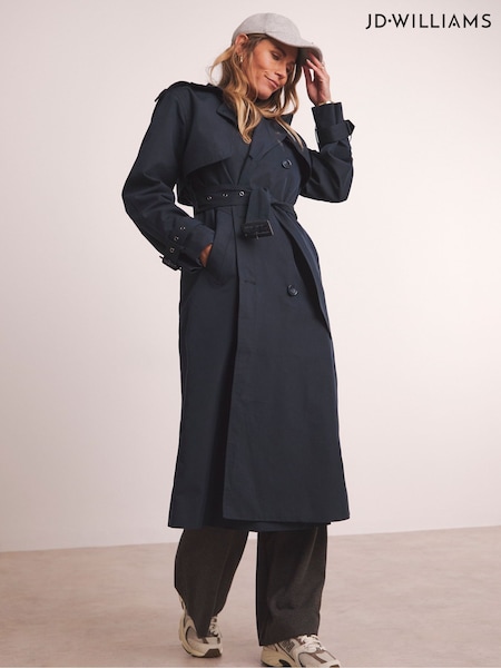 JD Williams Blue Anthology Premium Elevated Trench Coat (V12334) | €128