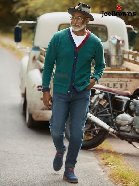 Joe Browns Green Customised Statement Knit Cardigan (V12624) | €85