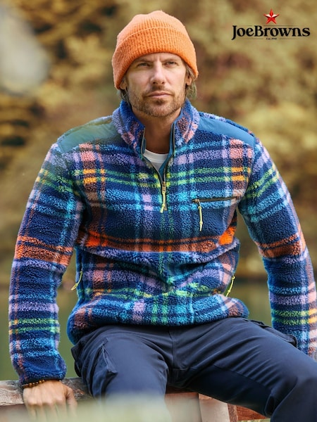 Joe Browns Check Fleece Funnel (V12648) | ‏373 د.إ.‏