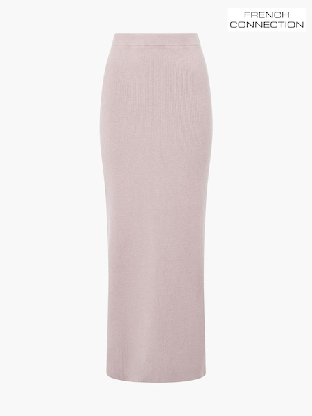 French Connection Natural Ava Straight Midi Skirt (V12670) | €83