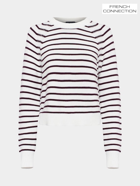French Connection Lily Mozart Strap Long Sleeves Crew Neck Jumper (V12678) | R$ 545