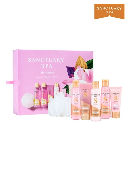 Sanctuary Spa Lily Rose Perfect Pamper Parcel Gift Set Worth 21 (V12927) | €27