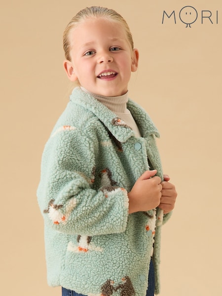 Mori Blue Penguin Supersoft Borg Jacket (V13496) | €66