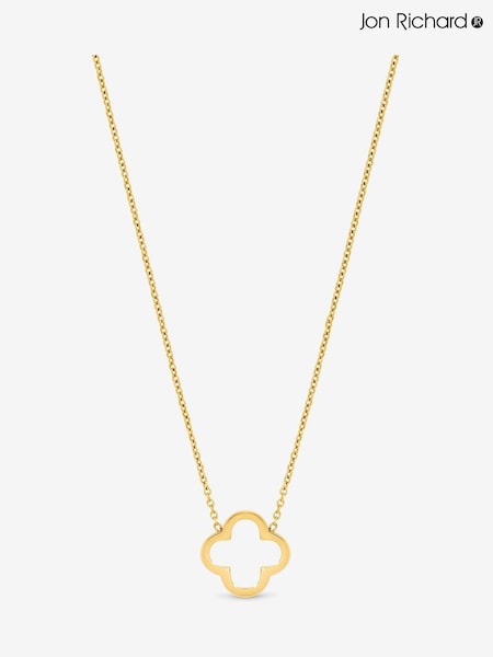 Jon Richard Gold Tone Waterproof Clover Pendant (V13534) | €33