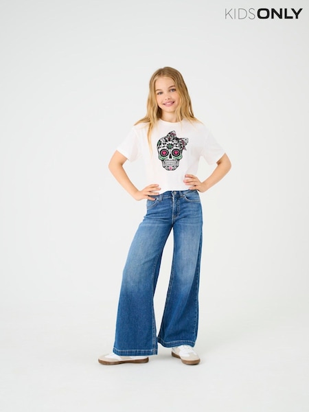 KIDS ONLY Blue Wide Flared Jeans (V13575) | 54 €