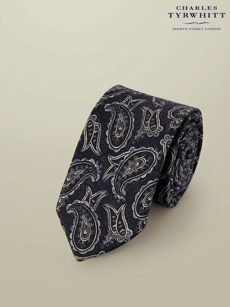 Charles Tyrwhitt Paisley Wool Tie (V13624) | ‏291 د.إ.‏