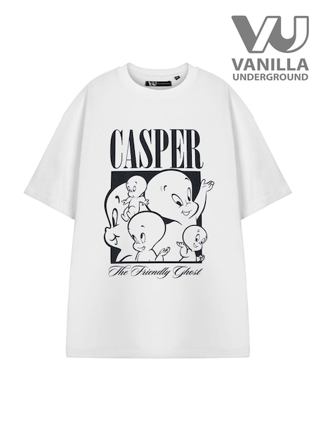 Vanilla Underground White Casper Short Sleeved T-Shirt (V13916) | AED153