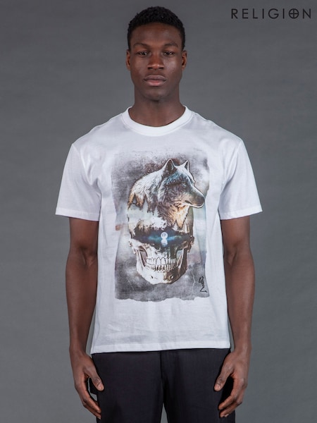 Religion White Wolves T-Shirt (V14057) | € 62
