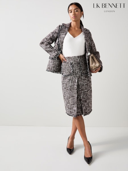LK Bennett Gwen Petite Tweed Jacket (V14133) | € 459
