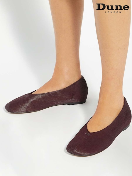 Dune London Highcut High Cut Round Toe Ballet Flats (V14413) | R$ 780