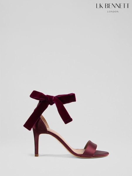LK Bennett Metallic Vivi Bow Sandals (V14526) | €459