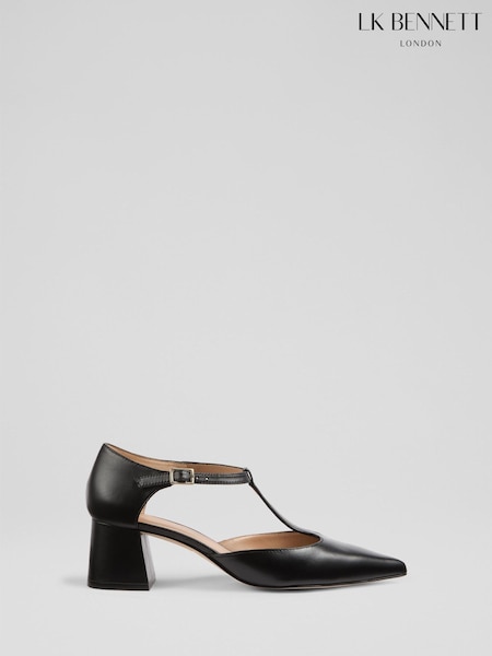 LK Bennett Black Mikayla Mary Jane Open Courts (V14544) | €381
