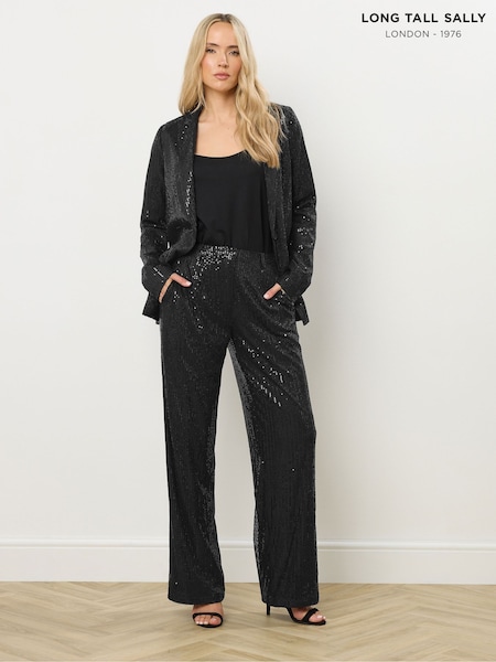 Long Tall Sally Sequin Wide Leg Trousers (V14812) | € 57