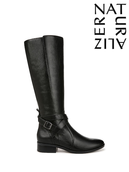 Naturalizer Rena2 Wide Fit Knee High Black Boots (V14974) | €331