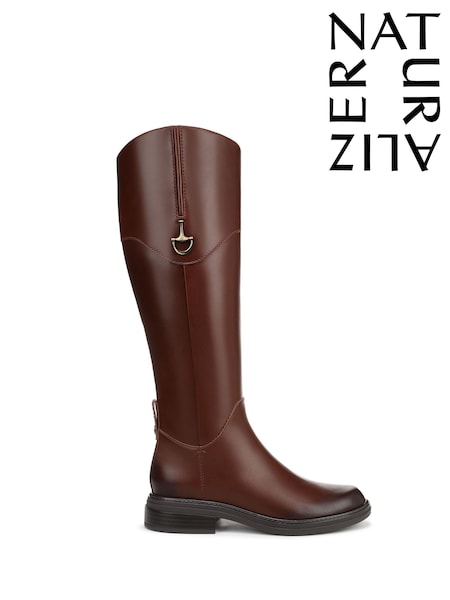 Naturalizer Oslo Regular Fit Knee High Brown Boots (V14988) | R$ 2.470