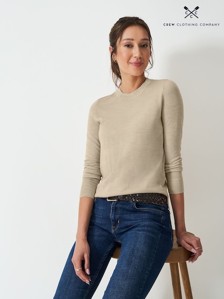Crew Clothing Merino Crew Jumper (V15464) | R$ 640