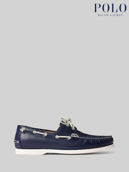 Polo Ralph Lauren Blue Merton Casual Boat Shoes (V15672) | €236