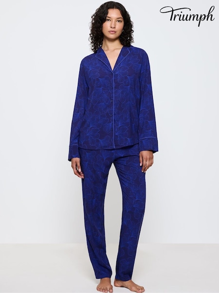 Blau - Triumph Boyfriend - Pyjamas (V15687) | 72 €