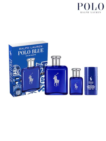 Ralph Lauren Polo Blue Eau de Toilette 125ml Gift Set (Worth £126) (V16149) | €126