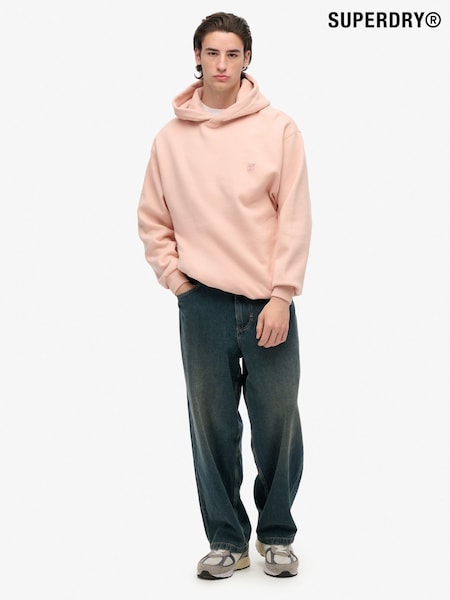 Superdry Pink Blank Oversized Hoodie (V16252) | €80