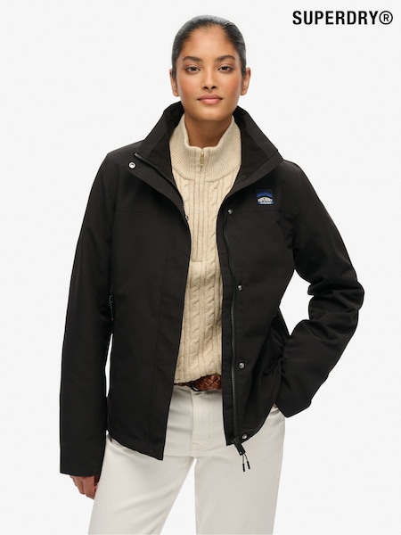 Superdry Black Non Hooded Shell Jacket (V16271) | €122