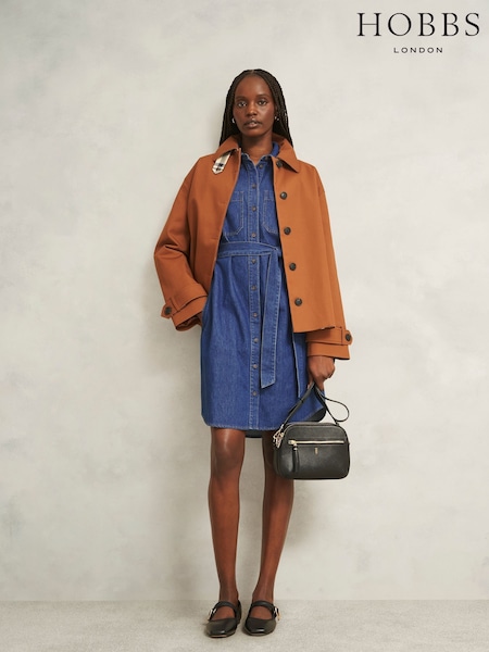 Hobbs Blue Francesca Dress (V16298) | €197