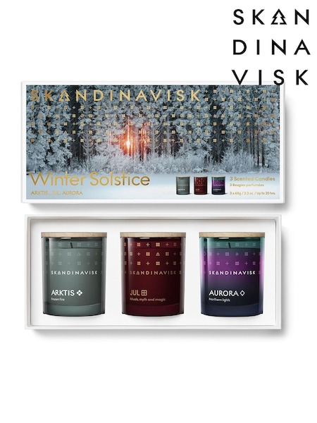 Skandinavisk Winter Solstice Scented Candle 3 x 65g Gift Set (V16407) | €73