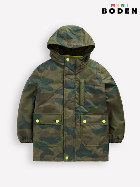 Boden Green 4-in-1 Waterproof Coat (V16434) | €111 - €117