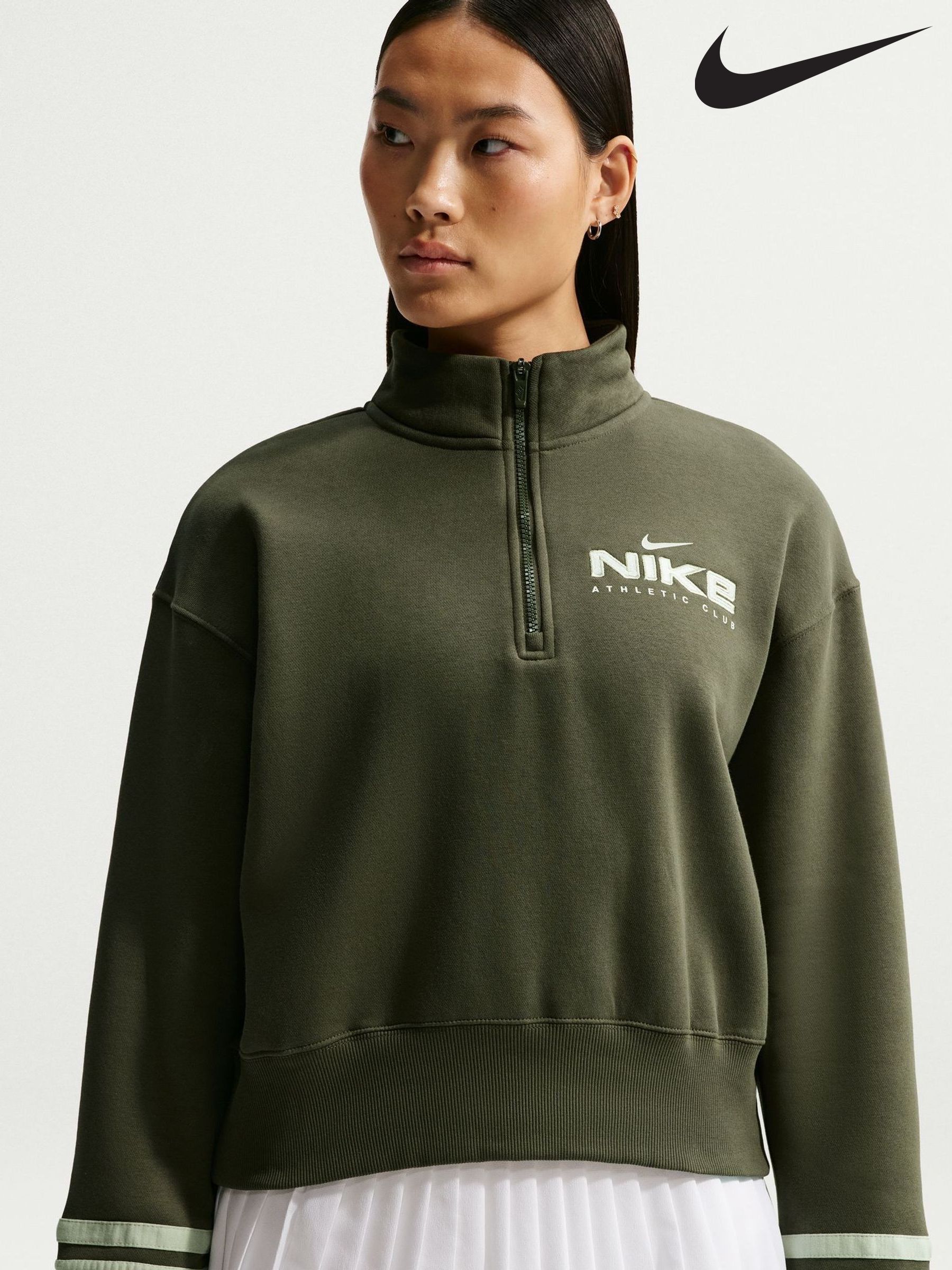 green nike sweatsuit womens