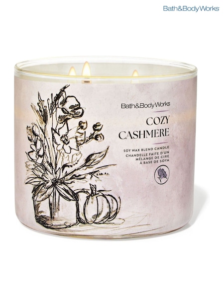 Bath & Body Works Cozy Cashmere 3-Wick Candle 411g (V16767) | €39