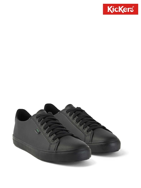 Kickers Black Adult Unisex Tovni Lacer Synthetic Shoes (V16768) | €83