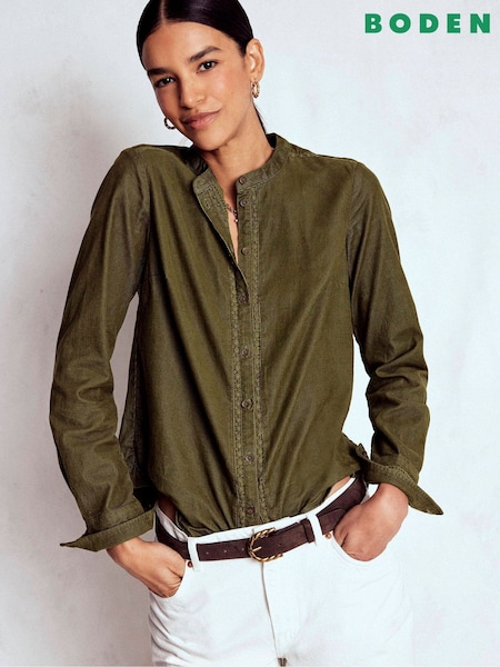 Boden Green Victoria Cord Shirt (V16900) | €132