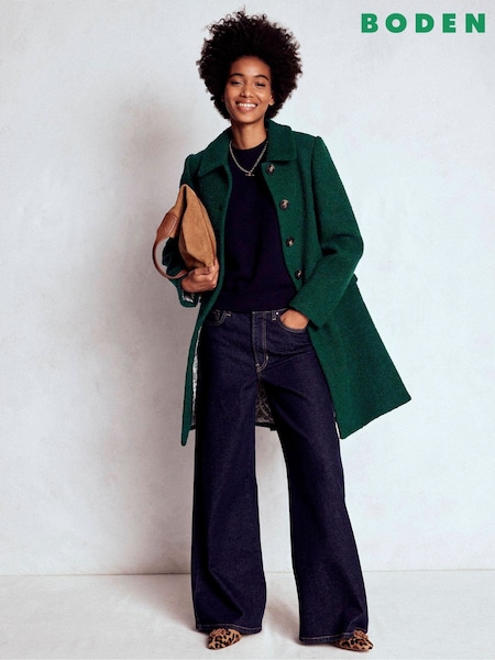Boden Green Edinburgh Wool Coat (V16902) | €279