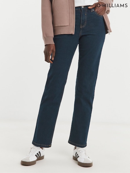 JD Williams Blue 24/7 Straight Leg Jeans (V16906) | €37