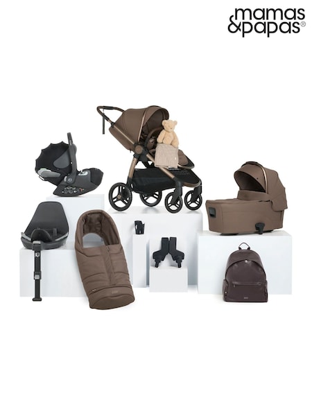Mamas & Papas Crema 10 Piece Ocarro Complete Nursery Travel Bundles (V16917) | €1,889