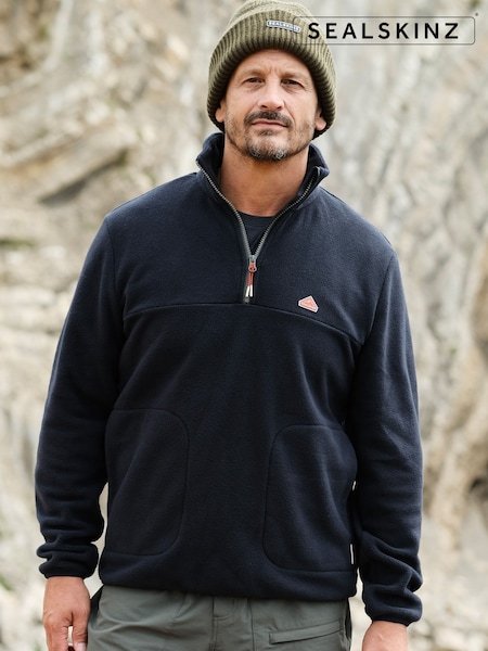 Sealskinz Buxton Mens Polar Fleece Half Zip (V17067) | €99