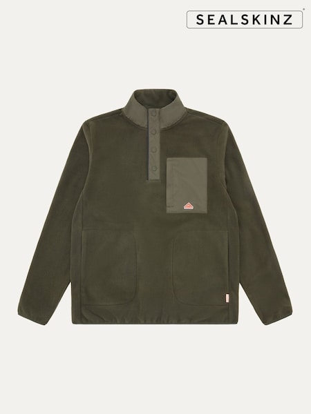 Verde - Sealskinz Frettenham Mens Polar Fleece (V17069) | R$ 740
