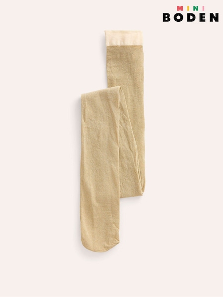 Boden Gold Sparkle Tights (V17153) | AED76 - AED87