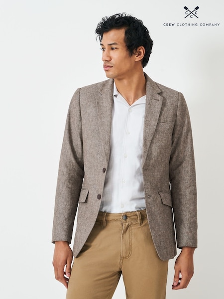 Crew Clothing Fortescue Linen Blazer (V17242) | R$ 1.730