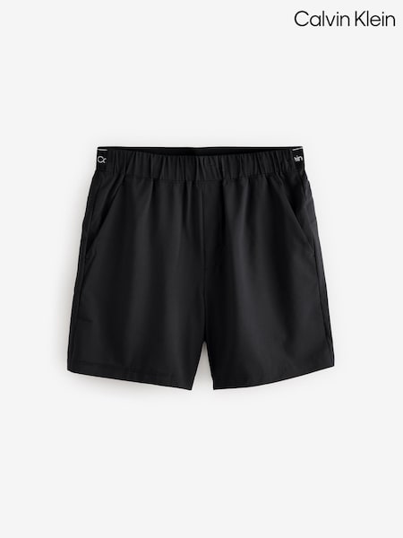 Calvin Klein Black Woven Shorts - Icon Sport (V18818) | €78