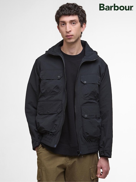 Barbour® Black RE Flight Beda Coat (V18840) | €293