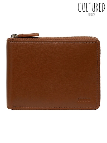 Cultured London 'James' Leather Wallet (V19369) | €32