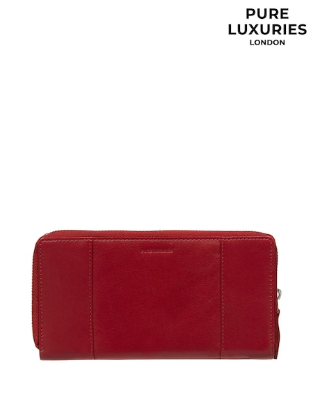 Rot - Pure Luxuries London April Leather Purse (V19374) | 51 €
