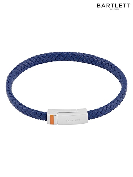 Bartlett Blue Flat Wrap Bracelet With Enamel Detail (V19699) | €36