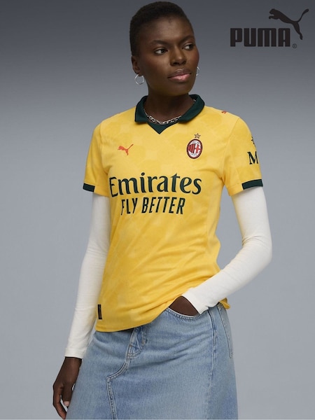 Puma Yellow AC Milan 25/26 Womens Third Jersey (V19994) | €113