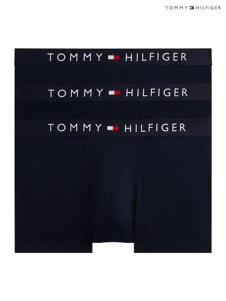 Blau - Tommy Hilfiger 3 Pack Boxer Briefs (V20032) | 61 €