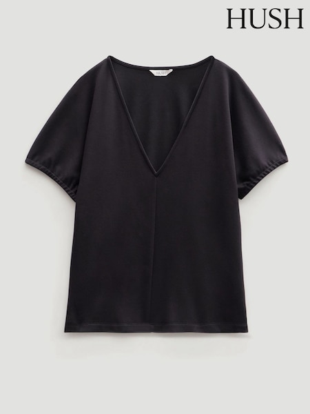Hush V-Neck Seam Detail Top (V20428) | € 66