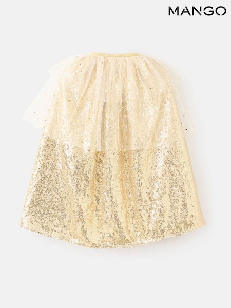 Mango Gold Cape Princess Poncho (V20477) | €29