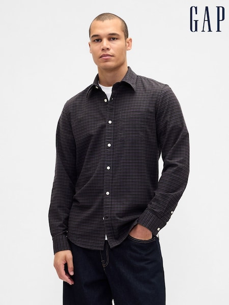 Gap Black Check Oxford Shirt (V20711) | €57